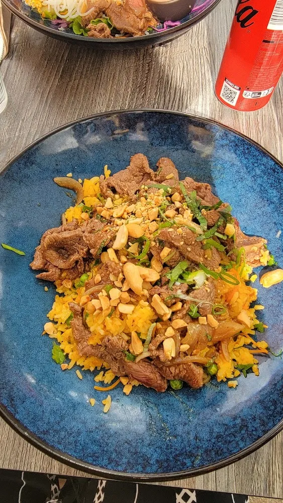 Riz Sauté Aux Bœufs